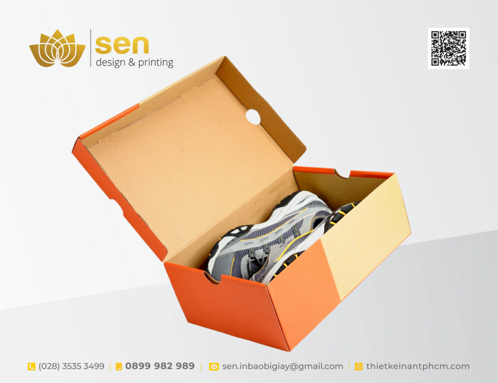 IN HỘP CARTON ĐỰNG GIÀY GIÁ RẺ TẠI TPHCM