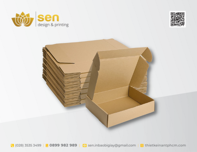 Hộp Carton Gài Trong Đóng Gói Hàng Hóa