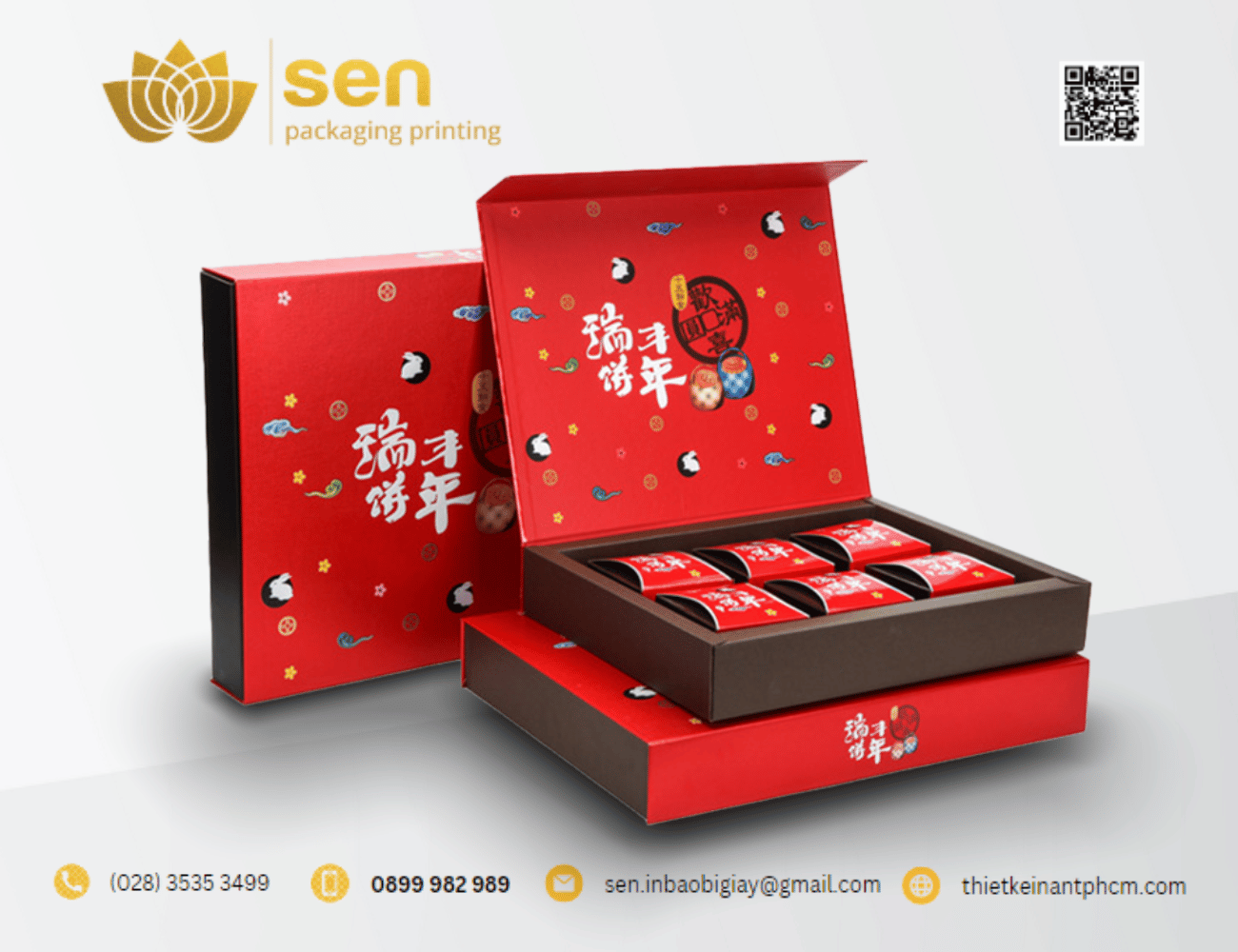 In Hộp Bánh Trung Thu Cao Cấp, Giá Rẻ Tại HCM 2023