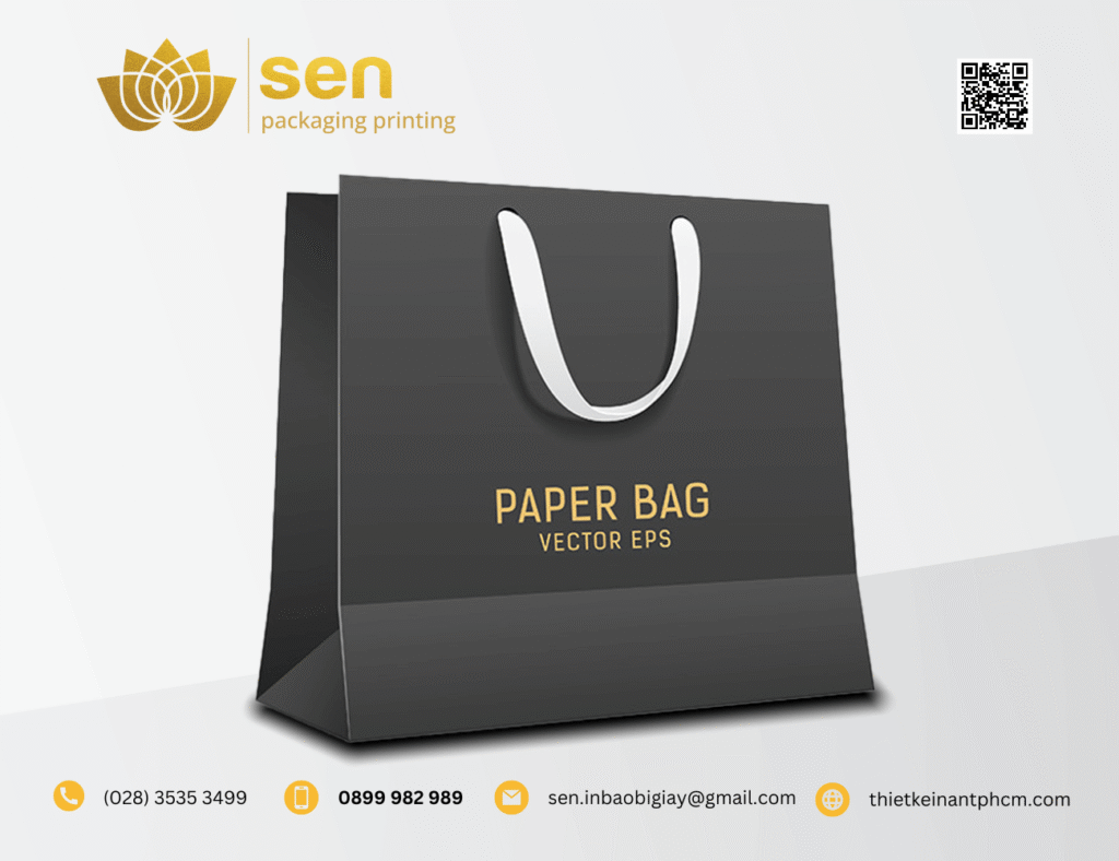Sản Xuất Túi Giấy Có Quai Xách