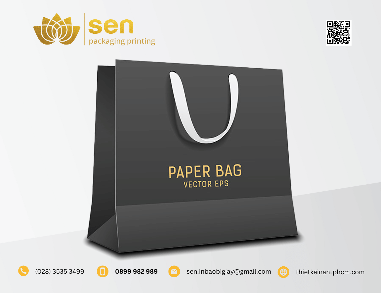 Sản Xuất Túi Giấy Có Quai Xách