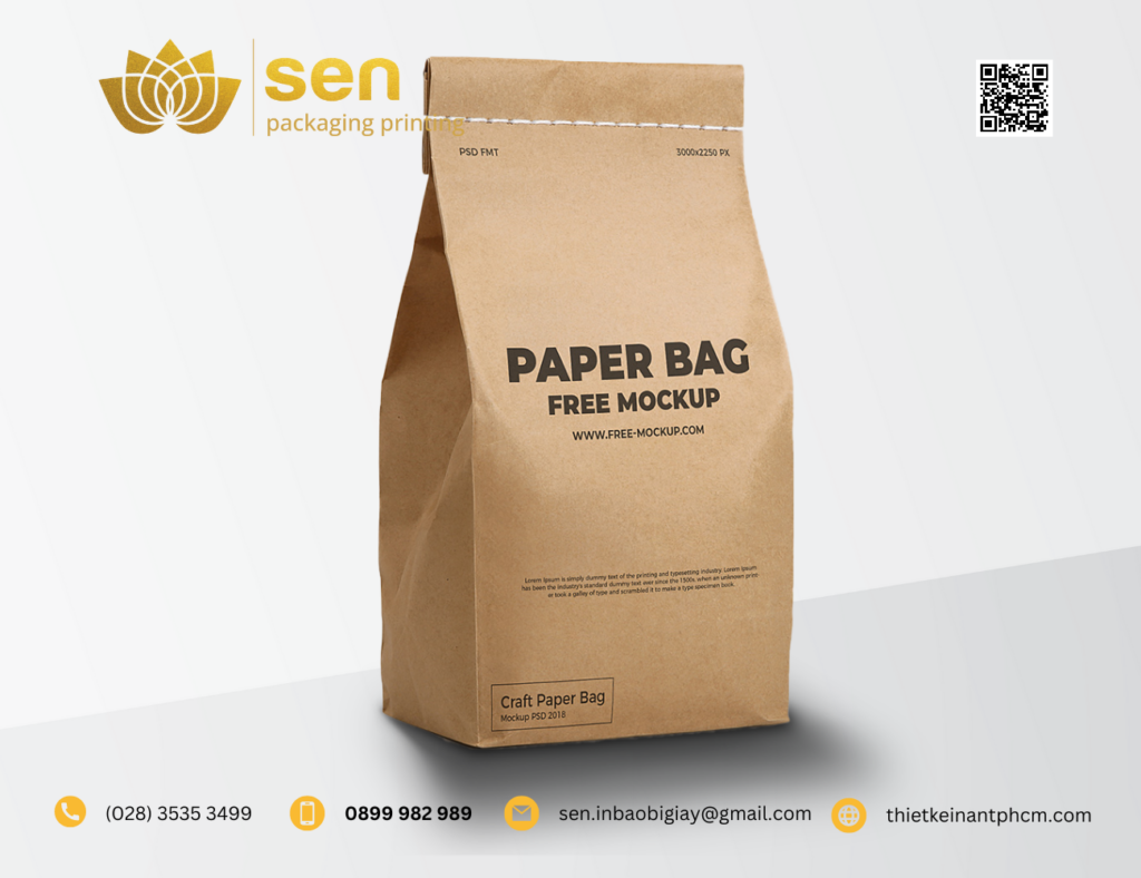 Túi Giấy Đựng Đồ Ăn – Lựa Chọn Thông Minh, Thân Thiện Với Môi Trường