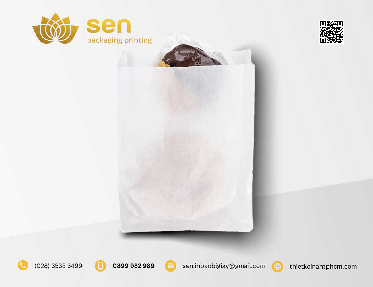 Sản Xuất Túi Giấy Mặt Kính Số Lượng Lớn