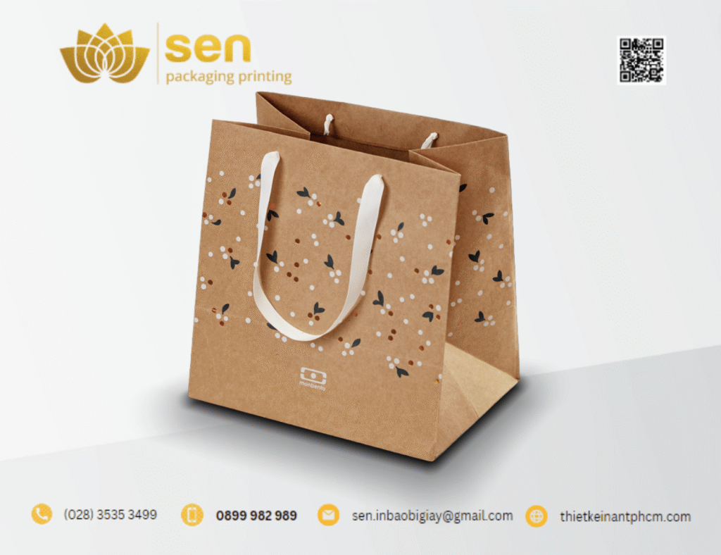 Thiết Kế Và In Ấn Số Lượng Lớn Túi Giấy Noel 2023